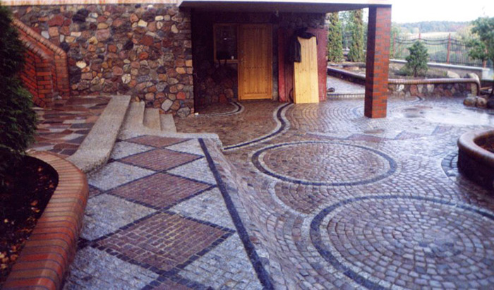 ukladka granitnoy bruschatki